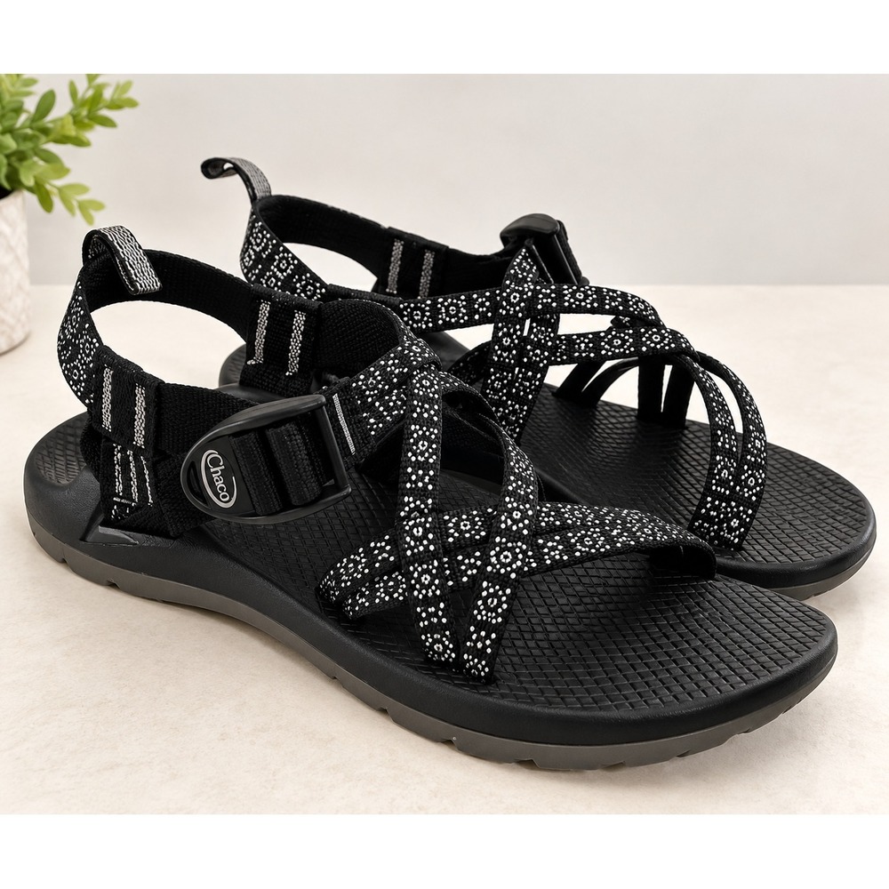 CHACO Kids ZX/1 EcoTread Sandals Size 5 Outdoor River Water Shoes Hiking Strappy